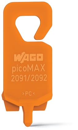 WAGO ELETTRONICA - Utensile di sgancio.arancione