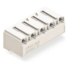 WAGO ELETTRONICA - Connettore femmina THT.angolato.Passo pin 7,5 mm.grigio chiaro