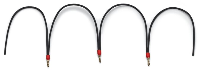 WAGO ELETTRONICA - Catena di ponticelli a filo.isolato.nero 210-103