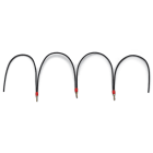 WAGO ELETTRONICA - Catena di ponticelli a filo.isolato.nero 210-103