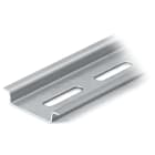 WAGO ELETTRONICA - Guida di supporto in acciaio.35 x 7,5 mm.spessore 1 mm.argento-colorato