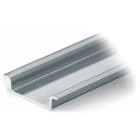 WAGO ELETTRONICA - Guida di supporto in acciaio.35 x 7,5 mm.spessore 1 mm.argento-colorato