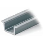 WAGO ELETTRONICA - Guida di supporto in acciaio.35 x 15 mm.spessore 2,3 mm.argento-colorato