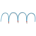 WAGO ELETTRONICA - Catena di ponticelli a filo.isolato.blu