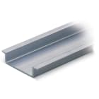 WAGO ELETTRONICA - Guida di supporto in alluminio.35 x 8,2 mm.spessore 1,6 mm.argento-colorato