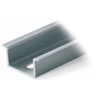 WAGO ELETTRONICA - Guida di supporto in acciaio.35 x 15 mm.spessore 1,5 mm.argento-colorato