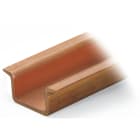 WAGO ELETTRONICA - Guida di supporto in rame.35 x 15 mm.spessore 2,3 mm.rame-colorato