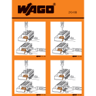 WAGO ELETTRONICA - Etichette adesive con istruzioni operative.per SISTEMA DI CONNESSIONE MULTIPLA (MCS)