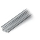 WAGO ELETTRONICA - Guida di supporto in acciaio.15 x 5,5 mm.spessore 1 mm.argento-colorato