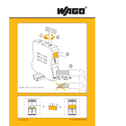 WAGO ELETTRONICA - Etichette adesive con istruzioni operative.per morsetti per correnti elevate da 185 mm²