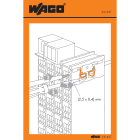 WAGO ELETTRONICA - Etichette adesive con istruzioni operative