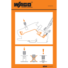 WAGO ELETTRONICA - Etichette adesive con istruzioni operative