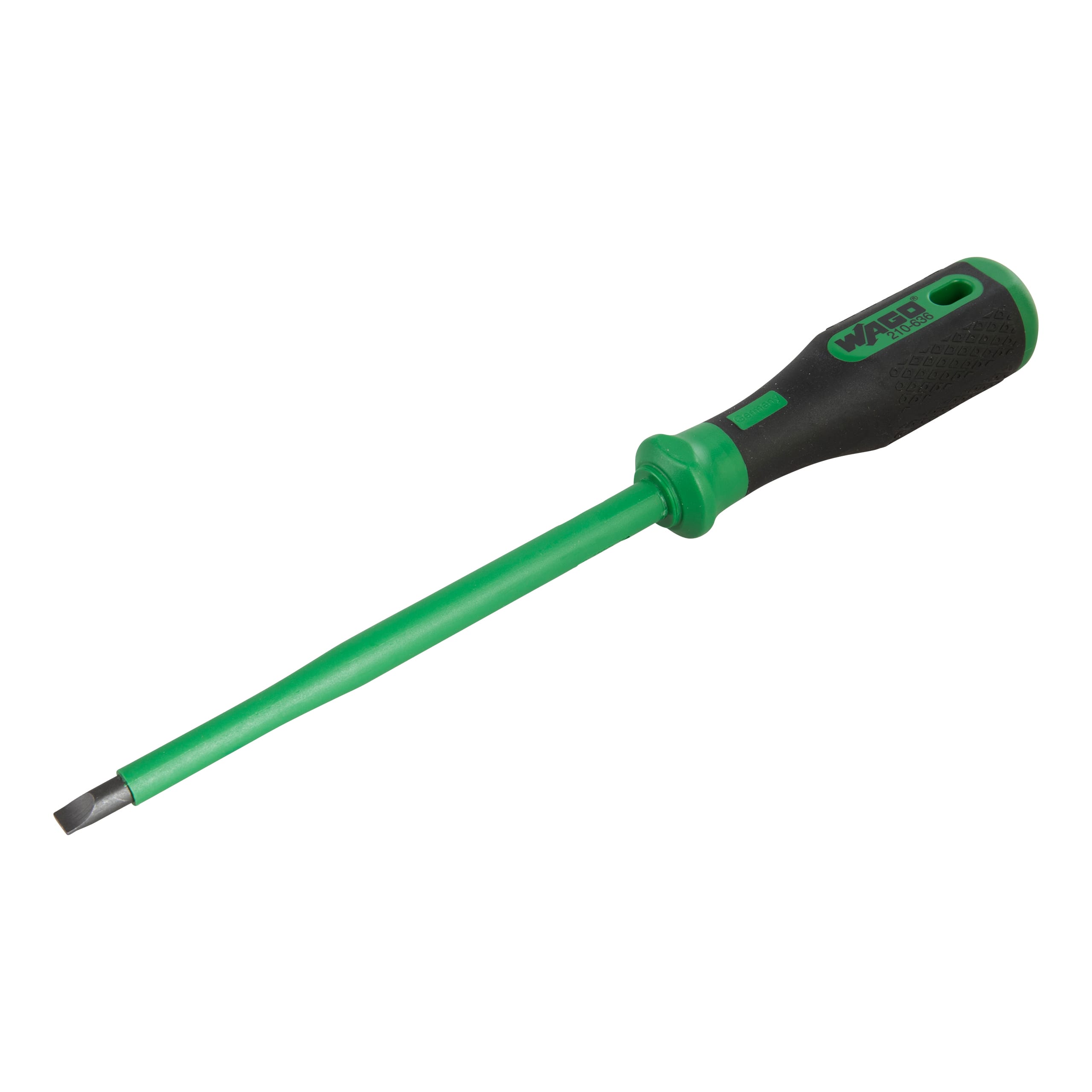 WAGO ELETTRONICA - Utensile.Lama: 6,5 x 1,2 mm.con un corpo parzialmente isolato.multicolore