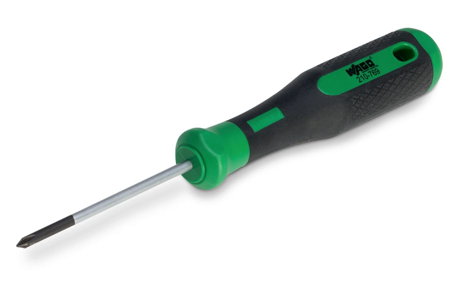 WAGO ELETTRONICA - CACCIAVITE.verde
