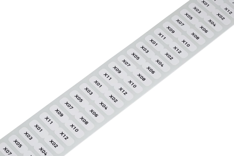 WAGO ELETTRONICA - Etichette.per Smart Printer.adesivo permanente.bianco