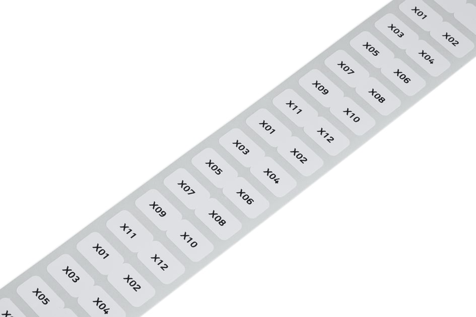 WAGO ELETTRONICA - Etichette.per Smart Printer.adesivo permanente.bianco