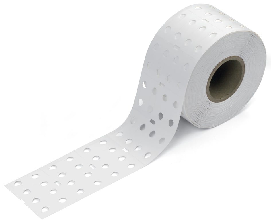 WAGO ELETTRONICA - Etichette per conduttori per l'inserimento sui conduttori.per stampanti TP.bianco