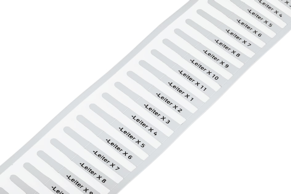 WAGO ELETTRONICA - Scheda di marcatura.per Smart Printer.da usare negli ugelli.bianco