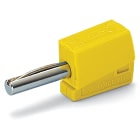 WAGO ELETTRONICA - Spina a banana.per presa da 4 mm Ø.giallo