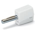 WAGO ELETTRONICA - Spina a banana.per presa da 4 mm Ø.bianco