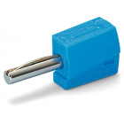 WAGO ELETTRONICA - Spina a banana.per presa da 4 mm Ø.blu