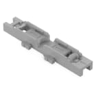 WAGO ELETTRONICA - Supporto di montaggio.1 polo.per connettore di giunzione in linea con leva.grigio