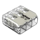 WAGO ELETTRONICA - Connettore di giunzione COMPACT.per tutti i tipi di conduttore.per applicazioni Ex-e.trasparente