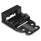 WAGO ELETTRONICA - Supporto di montaggio.morsetti per 5 conduttori.Serie 221 - 4 mm².nero