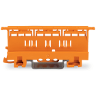 WAGO ELETTRONICA - Supporto di montaggio.Serie 221 - 6 mm².per montaggio su guida DIN-35/montaggio a vite.arancione