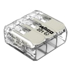 WAGO ELETTRONICA - Connettore di giunzione COMPACT.per tutti i tipi di conduttore.per applicazioni Ex-e.trasparente