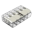 WAGO ELETTRONICA - Connettore di giunzione COMPACT.per tutti i tipi di conduttore.per applicazioni Ex-e.trasparente