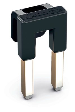 WAGO ELETTRONICA - Ponticello.per ingresso del conduttore.2 poli.grigio scuro