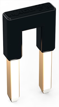 WAGO ELETTRONICA - Ponticello.per ingresso del conduttore.2 poli.grigio scuro