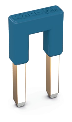 WAGO ELETTRONICA - Ponticello.per ingresso del conduttore.2 poli.blu 221-942/000-006