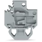 WAGO ELETTRONICA - Elemento cieco.per spessore della piastra di 1,5 mm.larghezza 6 mm.grigio