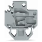 WAGO ELETTRONICA - Elemento cieco.per spessore della piastra di 2,5 mm.larghezza 6 mm.grigio