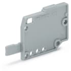 WAGO ELETTRONICA - Piastra terminale.spessore 1,5 mm.grigio