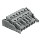 WAGO ELETTRONICA - Spina femmina per 1 conduttore.CAGE CLAMP®.2,5 mm².grigio