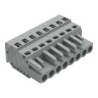 WAGO ELETTRONICA - Spina femmina per 1 conduttore.CAGE CLAMP®.2,5 mm².grigio 231-108/102-000