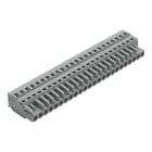 WAGO ELETTRONICA - Spina femmina per 1 conduttore.CAGE CLAMP®.2,5 mm².grigio