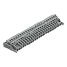 WAGO ELETTRONICA - Spina femmina per 1 conduttore.CAGE CLAMP®.2,5 mm².grigio