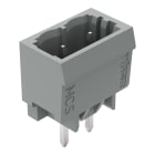 WAGO ELETTRONICA - Connettore maschio THT.Pin a saldare 1,0 x 1,0 mm.dritto.grigio