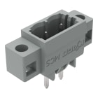 WAGO ELETTRONICA - Connettore maschio THT.Pin a saldare 1,0 x 1,0 mm.dritto.grigio