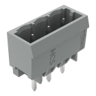 WAGO ELETTRONICA - Connettore maschio THT.Pin a saldare 1,0 x 1,0 mm.dritto.grigio