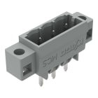 WAGO ELETTRONICA - Connettore maschio THT.Pin a saldare 1,0 x 1,0 mm.dritto.grigio