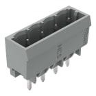 WAGO ELETTRONICA - Connettore maschio THT.Pin a saldare 1,0 x 1,0 mm.dritto.grigio