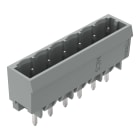 WAGO ELETTRONICA - Connettore maschio THT.Pin a saldare 1,0 x 1,0 mm.dritto.grigio