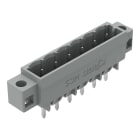WAGO ELETTRONICA - Connettore maschio THT.Pin a saldare 1,0 x 1,0 mm.dritto.grigio