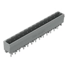 WAGO ELETTRONICA - Connettore maschio THT.Pin a saldare 1,0 x 1,0 mm.dritto.grigio