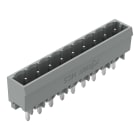 WAGO ELETTRONICA - Connettore maschio THT.Pin a saldare 1,2 x 1,2 mm.dritto.grigio